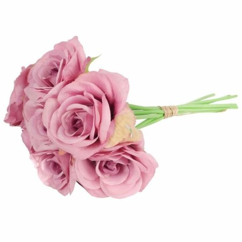 BUKIET 7 RÓŻ 37 CM KOLOR RÓŻOWY