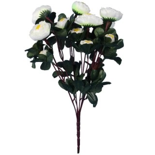 BUKIET KAMELII 35 CM KOLOR BIAŁY