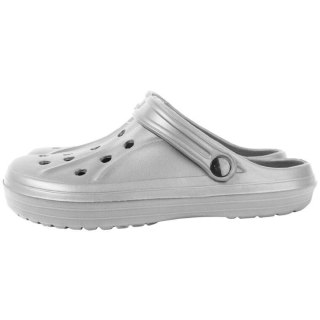 MĘSKIE KLAPKI ogrodowe/basenowe buty LEKKIE chodaki PIANKOWE SZARE 42