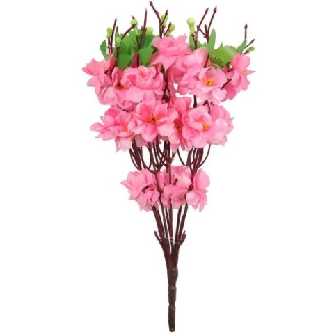 Bukiet 9 JABŁONI w kolorze JASNO RÓŻOWYM 38 cm