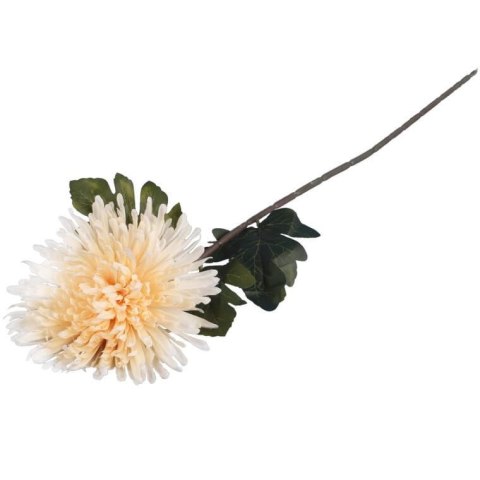 CHRYZANTEMA 76 CM KREMOWA
