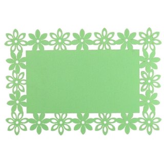 Podkładka WIELKANOCNA serwetka mata filcowa 45x30cm miętowa