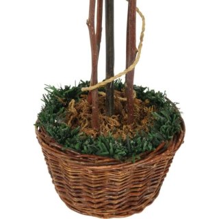 Sztuczne drzewko BONSAI w koszyczku 38 CM