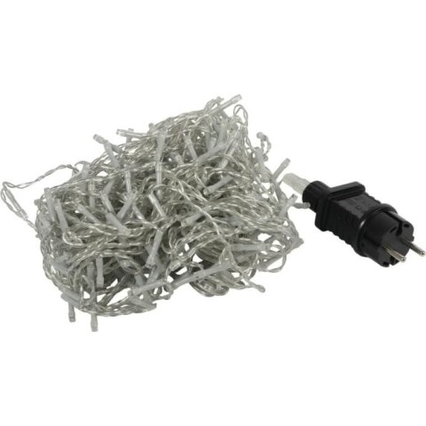 KURTYNA 100 LED ZASŁONA ŚWIETLNA LAMPKI ŚWIĘTA LAMPKA ŚWIĄTECZNA 1.5 X1.5 M