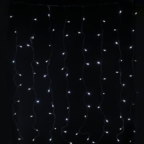 KURTYNA 200 LED ZASŁONA ŚWIETLNA LAMPKI ŚWIĘTA LAMPKA ŚWIĄTECZNA 2 x 1 m