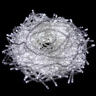 SOPLE 500 LED KURTYNA LAMPKI ZEWNĘTRZNE IP44 BIAŁE ZIMNE FLASH 15 M