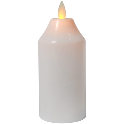 ŚWIECZKA ŚWIECA LED ZNICZ NA BATERIE 15 CM ruchomy płomień