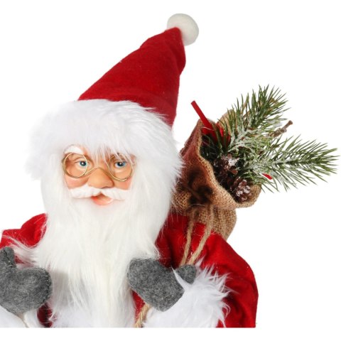 ŚWIĘTY MIKOŁAJ świąteczny FIGURKA skandynawski DEKORACJA ozdoba 56cm
