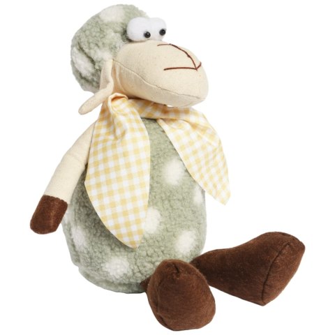BARANEK OZDOBA Z MATERIAŁU OWIECZKA FOLKLOR WIELKANOC ZIELONY 30 CM