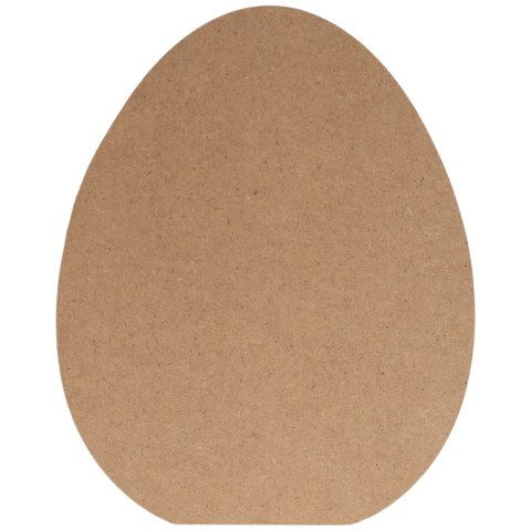 Drewniane JAJKO z dekoracją do postawienia 15 cm