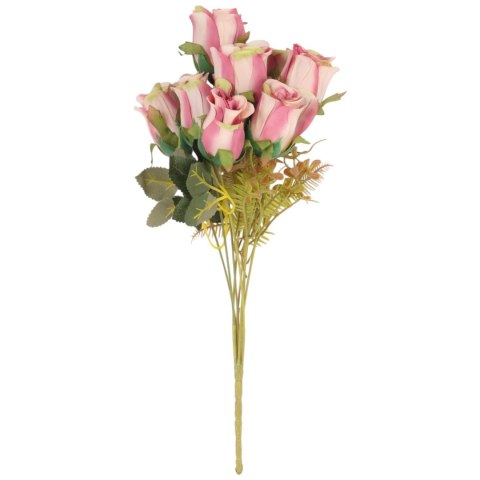 BUKIET 9 RÓŻ 42 CM KOLOR FIOLETOWY