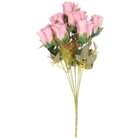 BUKIET 9 RÓŻ 42 CM KOLOR FIOLETOWY