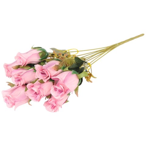 BUKIET 9 RÓŻ 42 CM KOLOR FIOLETOWY