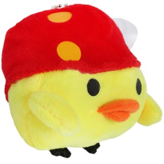 Kurczak zawieszka Wielkanocna Maskotka Pluszowa WIELKANOC 10 cm CZERWONY