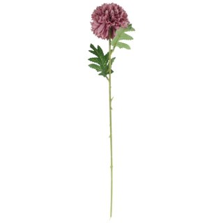 CHRYZANTEMA sztuczny kwiat do wazonu fioletowa 50 cm