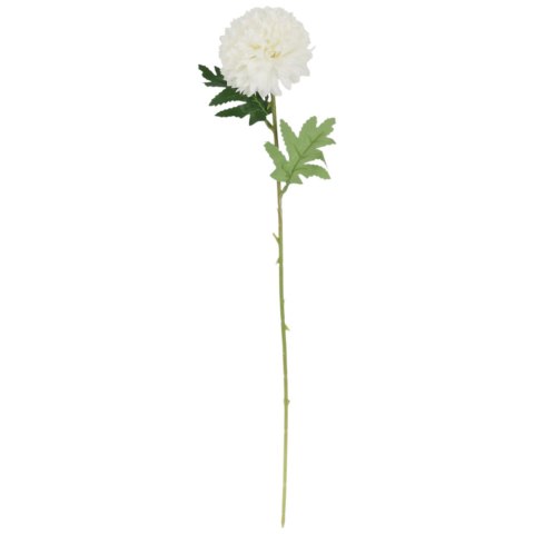 CHRYZANTEMA sztuczny kwiat do wazonu kremowa 50 cm