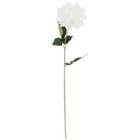 DALIA sztuczny kwiat do wazonu GEORGINIA żółta 64 cm