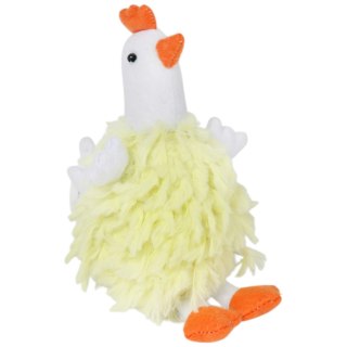 KURA OZDOBA PLUSZOWA KURA FOLKLOR WIELKANOC ŻÓŁTA 18 CM