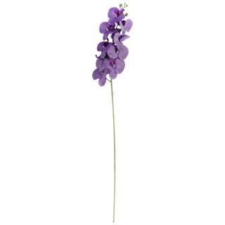 STORCZYK sztuczne kwiaty do wazonu GAŁĄZKA ORCHIDEA fioletowa 100 cm