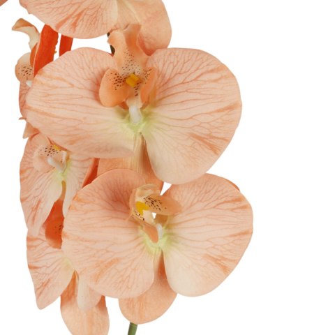 STORCZYK sztuczne kwiaty do wazonu GAŁĄZKA ORCHIDEA łososiowa 100 cm