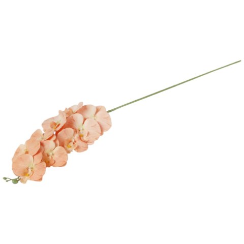 STORCZYK sztuczne kwiaty do wazonu GAŁĄZKA ORCHIDEA łososiowa 100 cm