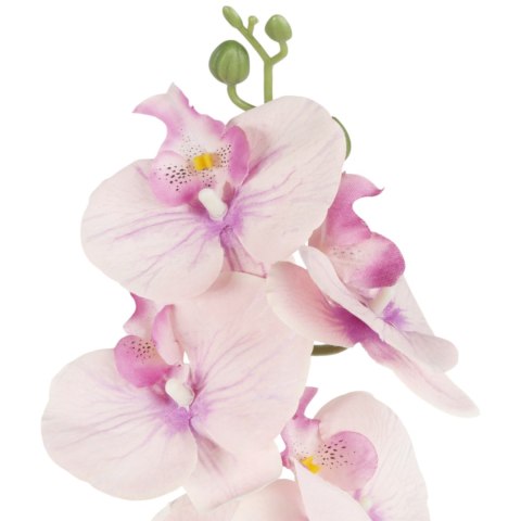 STORCZYK sztuczne kwiaty do wazonu GAŁĄZKA ORCHIDEA różowo-fioletowa 100 cm
