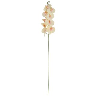 STORCZYK sztuczne kwiaty do wazonu GAŁĄZKA ORCHIDEA żółto-różowa 100 cm