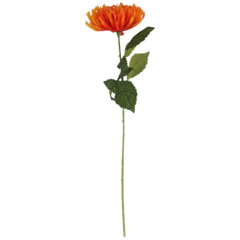 CHRYZANTEMA KWIAT SZTUCZNY do wazonu bordowa 64 cm