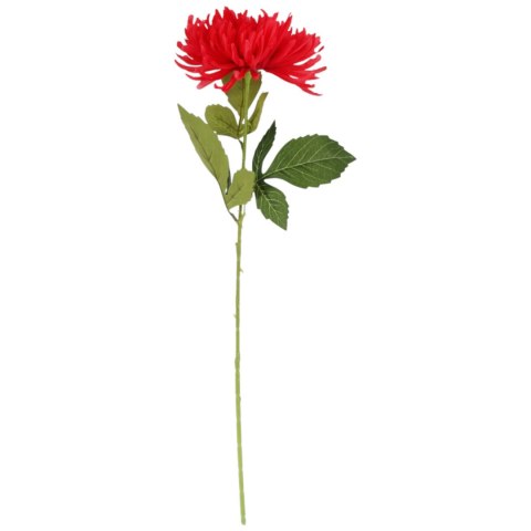 CHRYZANTEMA KWIAT SZTUCZNY do wazonu bordowa 64 cm