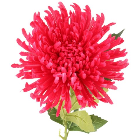 CHRYZANTEMA KWIAT SZTUCZNY do wazonu różowa 64 cm