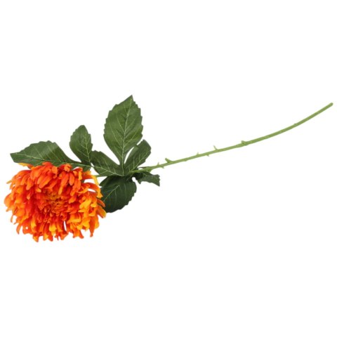 CHRYZANTEMA KWIAT SZTUCZNY do wazonu żółta 64 cm