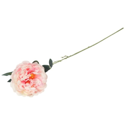 PIWONIA KWIAT SZTUCZNY do wazonu rózowa PEONIA 72 cm