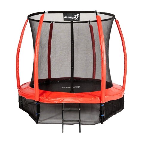 TRAMPOLINA OGRODOWA SALTO 8FT 252 CM, SIATKA, DRABINKA, ZESTAW, GS TÜV