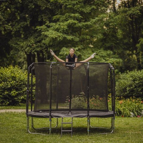 TRAMPOLINA OGRODOWA SKYFLYER 312CM 10FT, MAXY COMFORT, SIATKA, ZESTAW, TÜV
