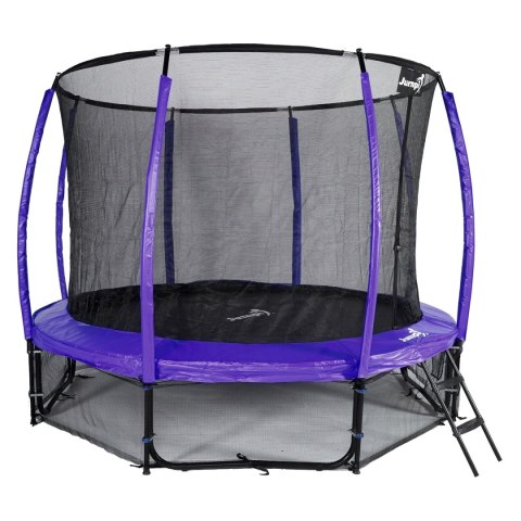 TRAMPOLINA OGRODOWA JUMPI SALTO 312CM 10FT, SIATKA, DRABINKA, KOTWY, GS TÜV