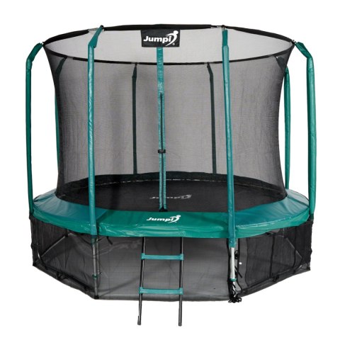 TRAMPOLINA OGRODOWA SKYFLYER 312CM 10FT, JUMPI MAXY COMFORT, SIATKA, ZESTAW