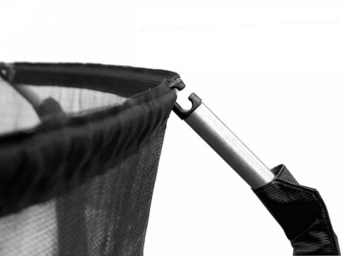 TRAMPOLINA OGRODOWA SALTO 14FT, 435CM, SIATKA, DRABINKA, ZESTAW, ŻÓŁTA