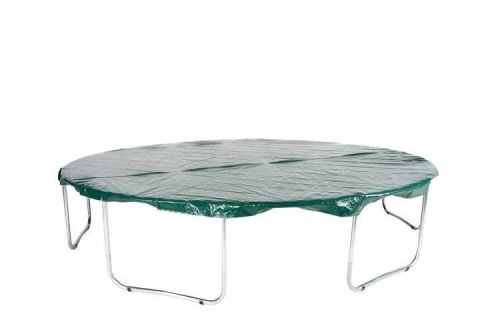 TRAMPOLINA OGRODOWA SALTO 16FT 487CM, POMARAŃCZOWA, SIATKA, DRABINKA, JUMPI