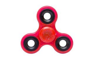 Fidget spinner brokatowy 7,5 cm różne kolory