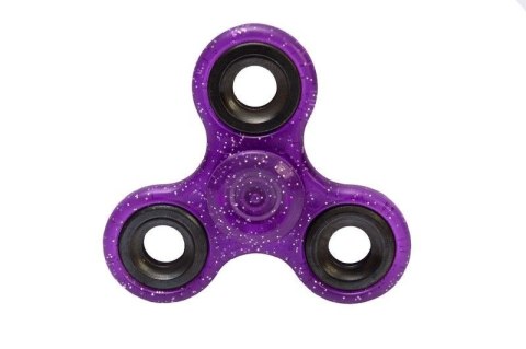 Fidget spinner brokatowy 7,5 cm różne kolory