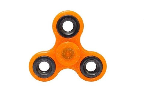 Fidget spinner brokatowy 7,5 cm różne kolory
