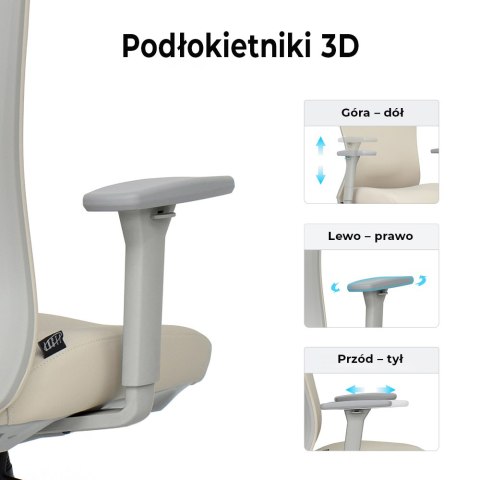 FOTEL BIUROWY SPEZIOSO, CZARNY, WYGODNY, DO BIURA, GABINETU, ERGONOMICZNY