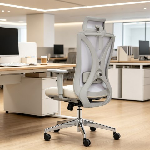 FOTEL BIUROWY SPEZIOSO, CZARNY, WYGODNY, DO BIURA, GABINETU, ERGONOMICZNY