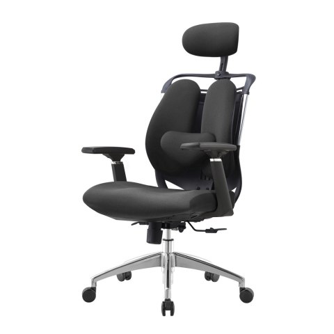 FOTEL BIUROWY SOSPESO, CZARNY, ERGONOMICZNY, WYGODNY, DO SALONU, STYL