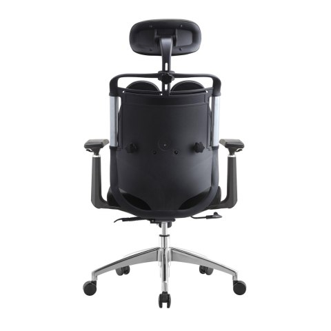 FOTEL BIUROWY SOSPESO, CZARNY, ERGONOMICZNY, WYGODNY, DO SALONU, STYL