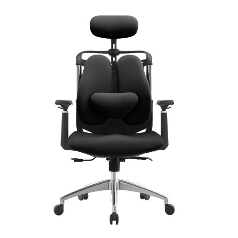 FOTEL BIUROWY SOSPESO, CZARNY, ERGONOMICZNY, WYGODNY, DO SALONU, STYL