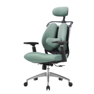 FOTEL BIUROWY ERGONOMICO, CZARNY, WYGODNY, DO SALONU, TAPICEROWANY, STYL