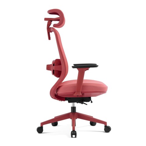 FOTEL BIUROWY NEXUS RED, Z MASAŻEM, ROZKŁADANY, WYGODNY, DO SALONU, STYL