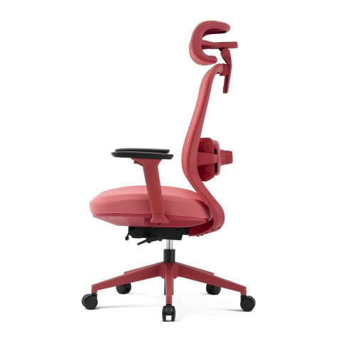 FOTEL BIUROWY NEXUS RED, Z MASAŻEM, ROZKŁADANY, WYGODNY, DO SALONU, STYL