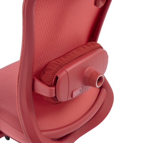 FOTEL BIUROWY NEXUS RED, Z MASAŻEM, ROZKŁADANY, WYGODNY, DO SALONU, STYL